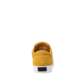 Mens Supra Low Top Shoes CHINO Golden/White | AU-83724